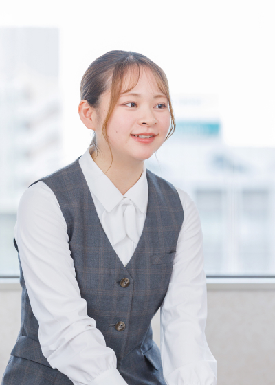 総務担当M.Sさんが話している